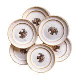 Assiettes à mignardises 1900