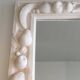Unique decorative plaster mirror with fruit decorations