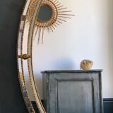 Large vintage mirror  112x73cm