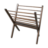 Magazines Scandinavian wooden, folding door