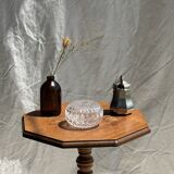 Small glass candy box Cristal d'Arques France