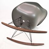 Rocking Chair Made In Plastic By Charles & Ray Eames For Vitra