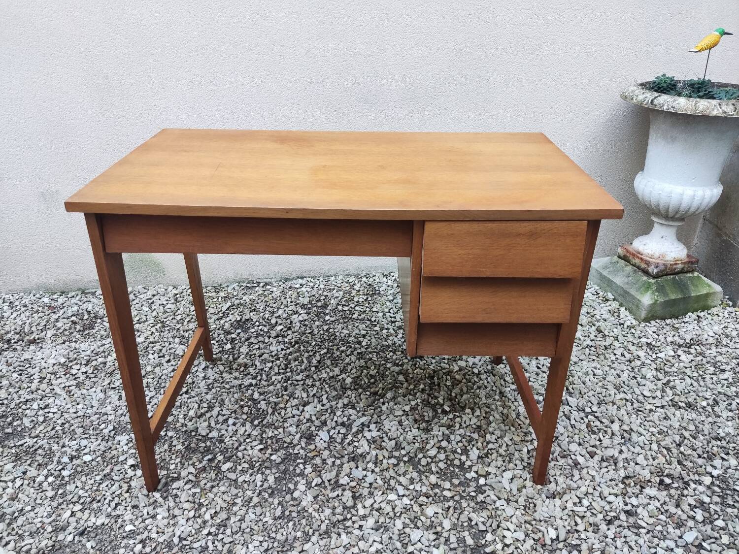 Vintage oak desk