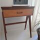 Bureau style scandinave pieds compas