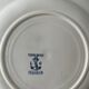 Set of 12 flat plates Terre de Fer L.G "Rouen" XIX