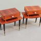 Pair of bedside tables 50s