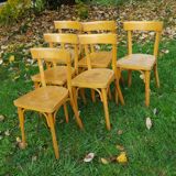 Set of 6 Baumann bistro chairs