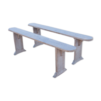 Pair of benches 170 cm