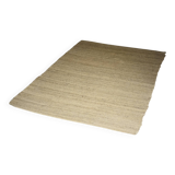 Flat-woven jute Indian rug, 1970s