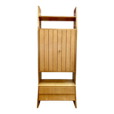 Modular storage unit beech design 1950.