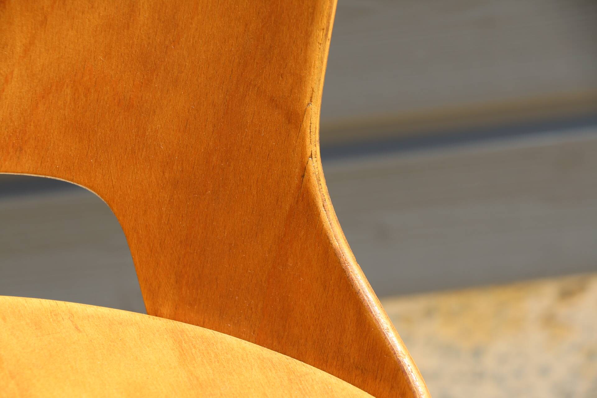 5 chaises baumann « dove »