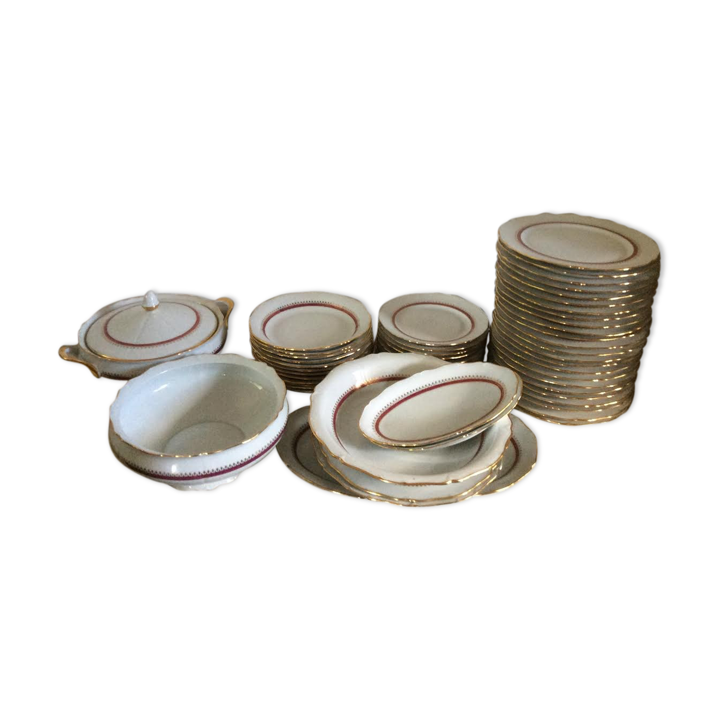 Sologne porcelain service