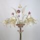 Ca'Rezzonico Blown Murano Glass 6 Arms Floor Lamp, Italy, 1950s