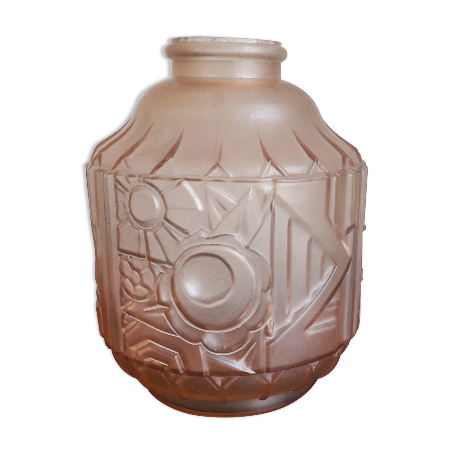 Scailmont art deco glass vase