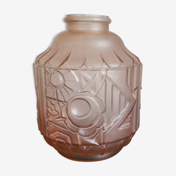 Vase art déco verrerie de Scailmont