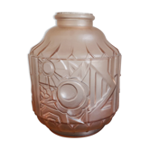 Scailmont art deco glass vase