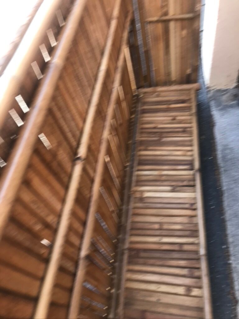 Foldable bamboo bar 70s