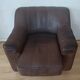 Swiss club chair by Sede Designer Leather Model DS44 from the 1970s.