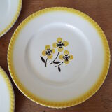 4 assiettes plates