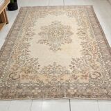 Oushak Anatolian Antique Wool Rug