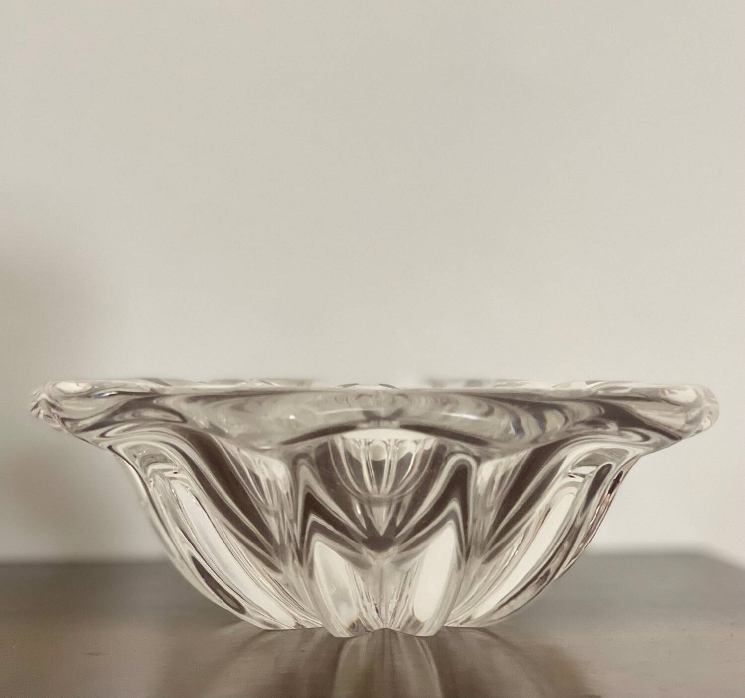 Crystal catchall by St Lambert