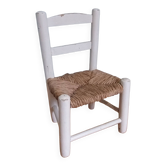 Children's straw chair