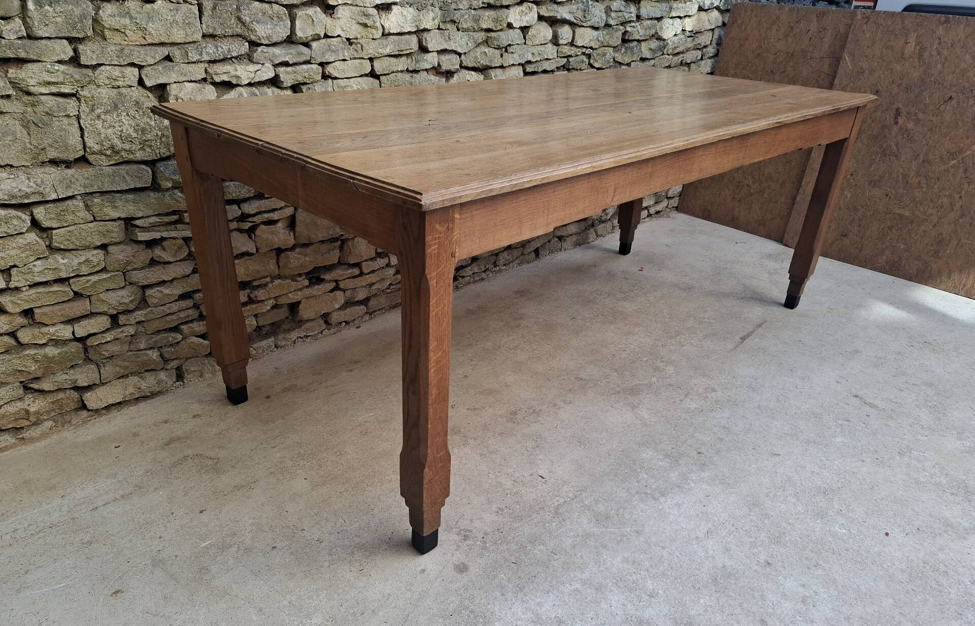 Oak farmhouse table 199cm x 89cm