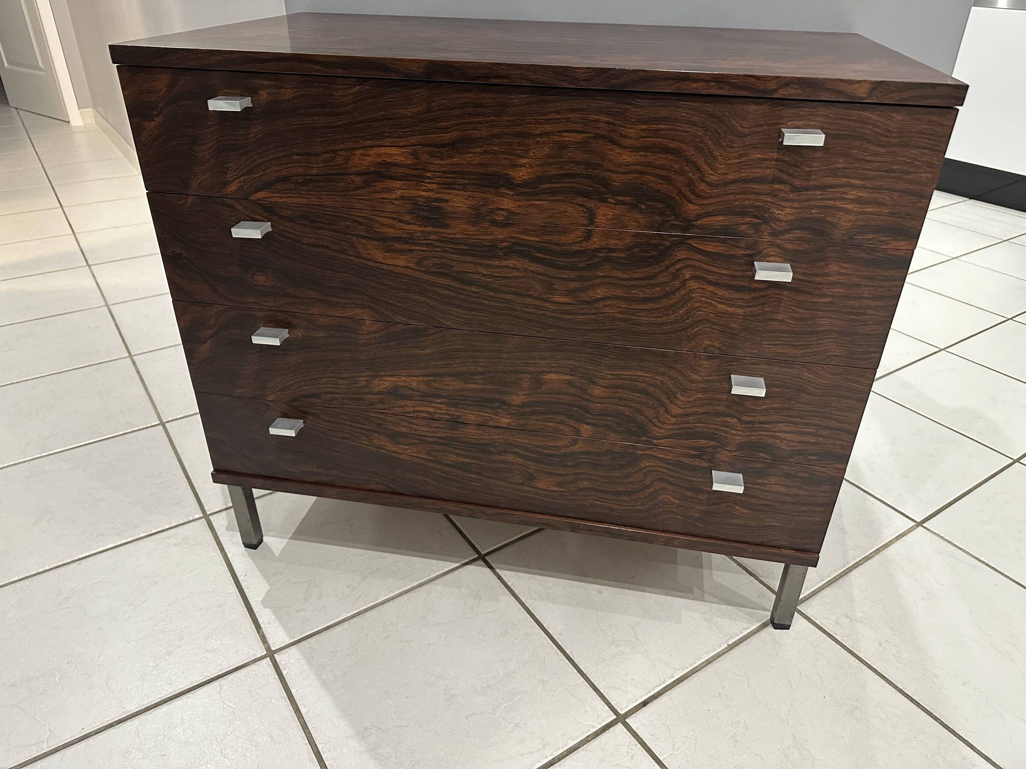 Scandinavian chest of drawers rosewood Denmark 1960