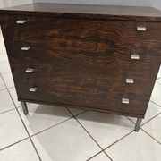 Scandinavian chest of drawers rosewood Denmark 1960