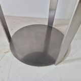 Macassar ebony pedestal table, from the Hotel Ambassador Paris