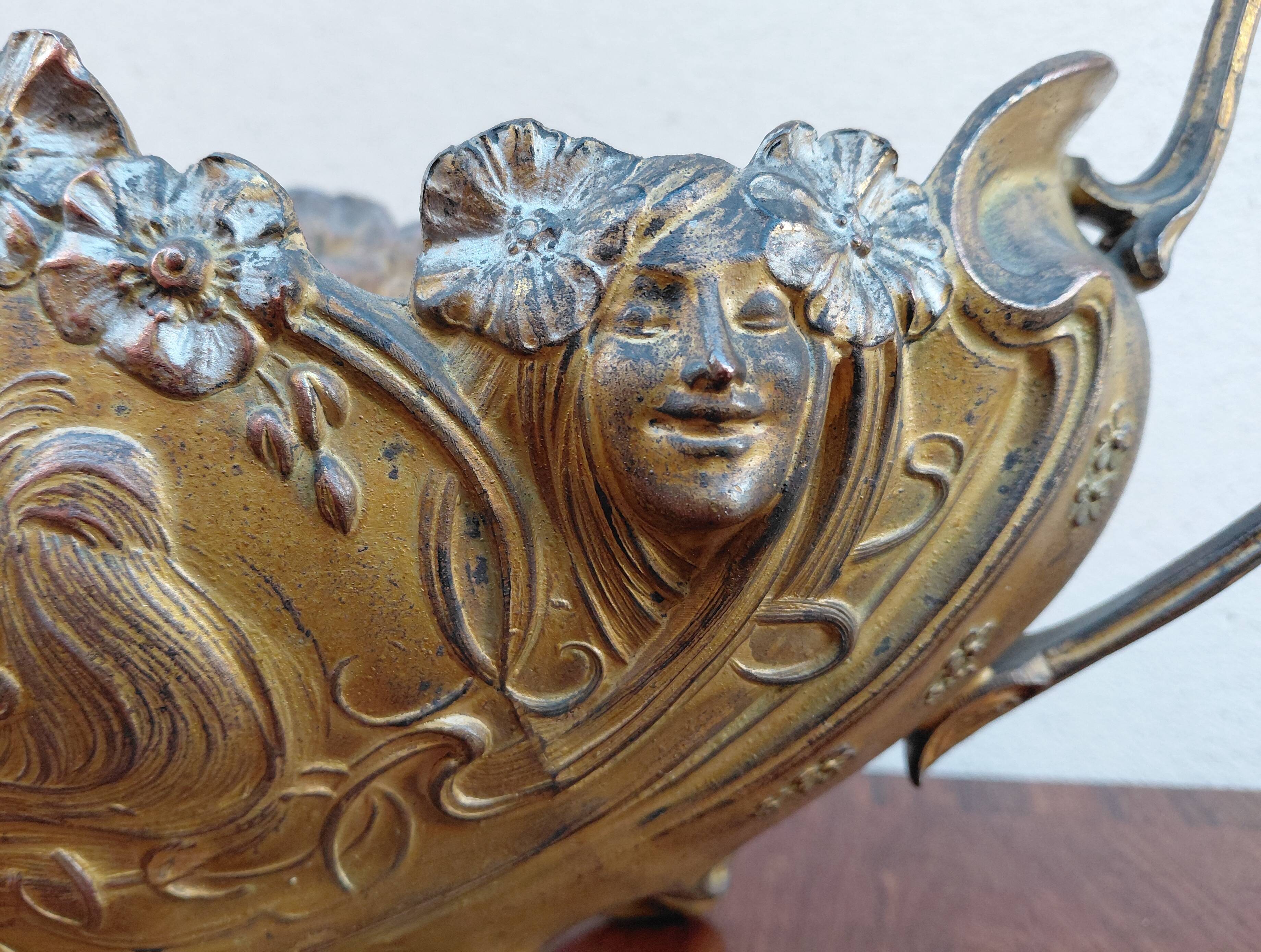 Art Nouveau Planter, Bonnefond Claude