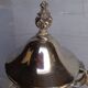 Coffee / teapot in silver metal St Louis XV