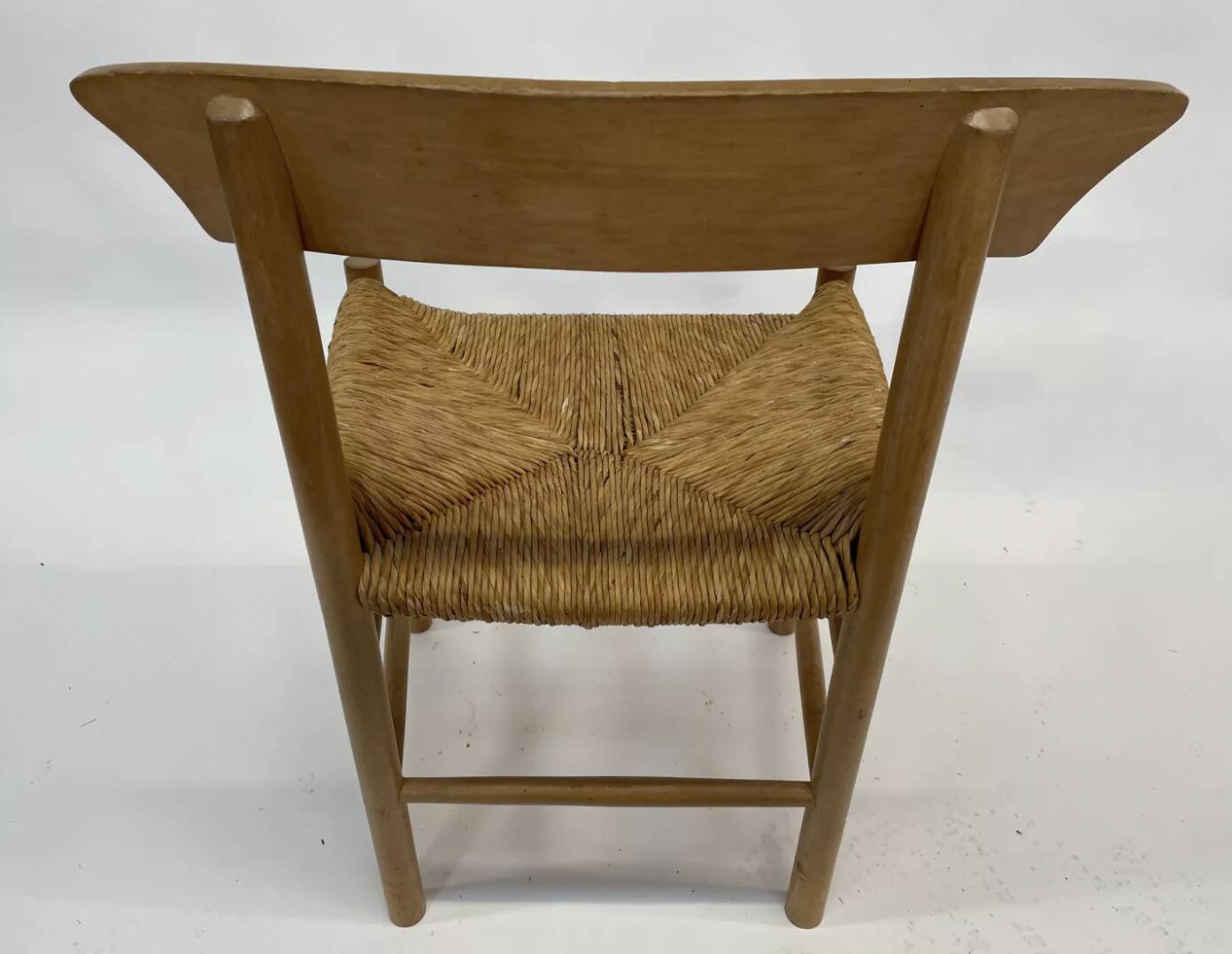 Vintage chair danish design papercord 60s dining chair