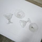 Set of 4 vintage ice cups