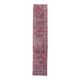 1960s - Vintage Turkish Hand-Knotted Herki Runner Rug - 75x365