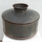 Old zinc pot
