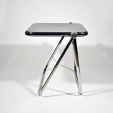 Black Platone Folding Writing Desk By Giancarlo Piretti For Anonima Castelli, 1970