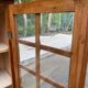 Vitrine parisienne en bois des années 50