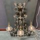 Vintage Crystal Wall Sconces, Italy, 1960s - Set of 2