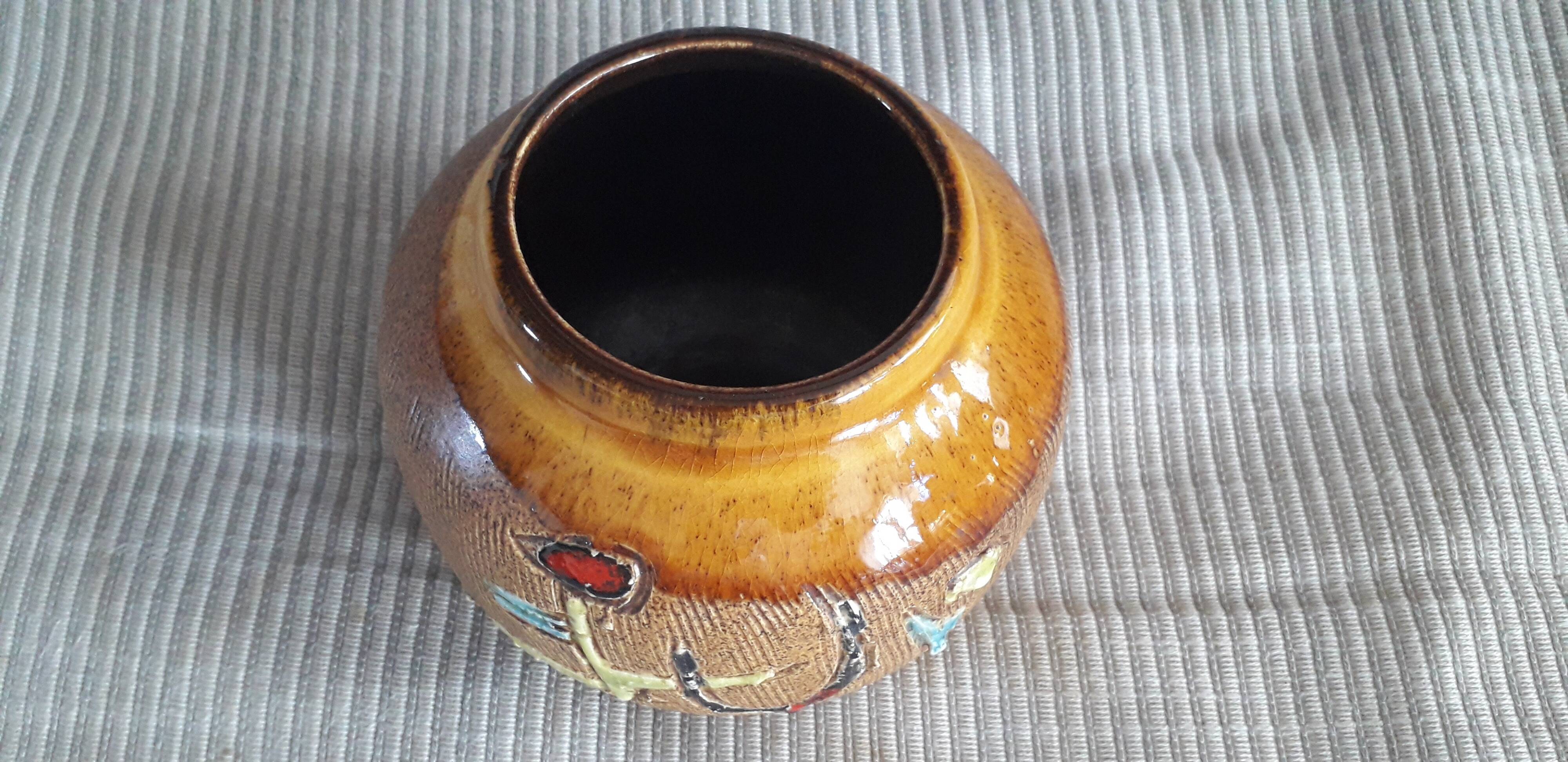 Vase vintage très original