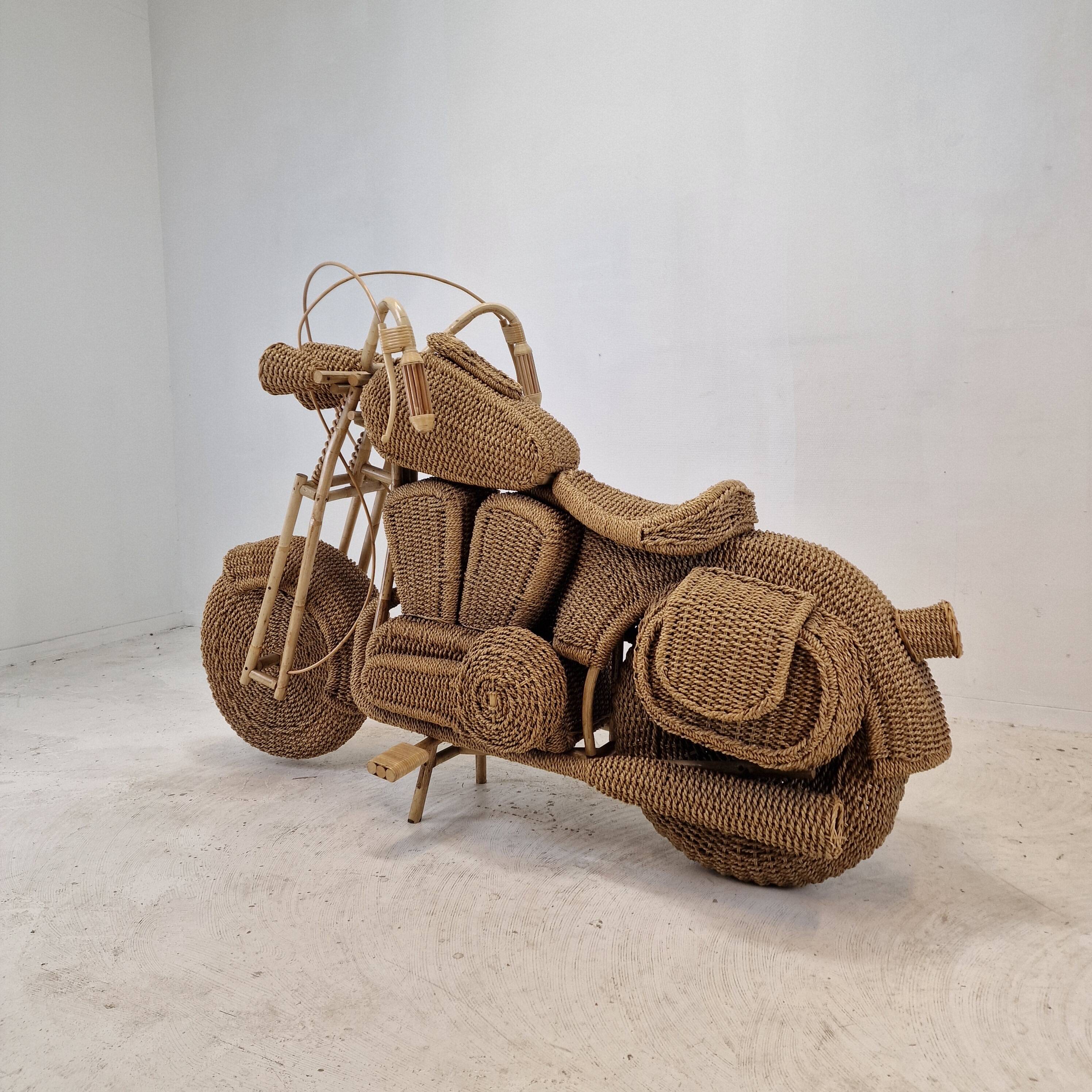 Tom Dixon Life Size Harley Davidson Motorcycle, 1980's