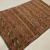 Turkish kilim rug 256x156 cm wool