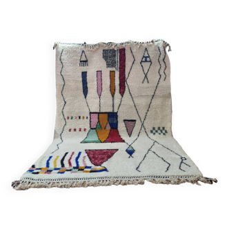Handmade Beni Ouarain rug 300x200 cm