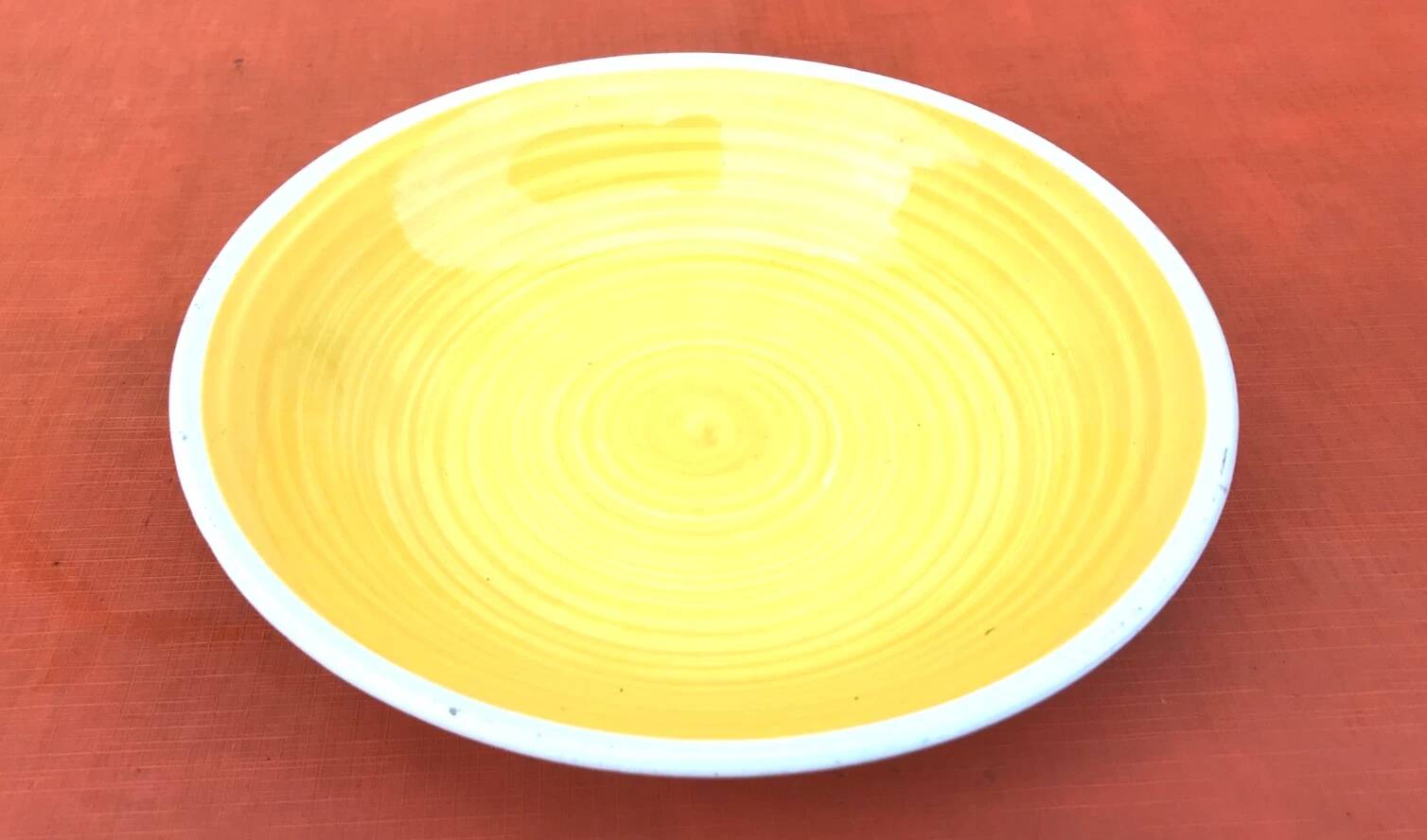 1950s Deep Plate Digoin Sarreguemines France Carnival model