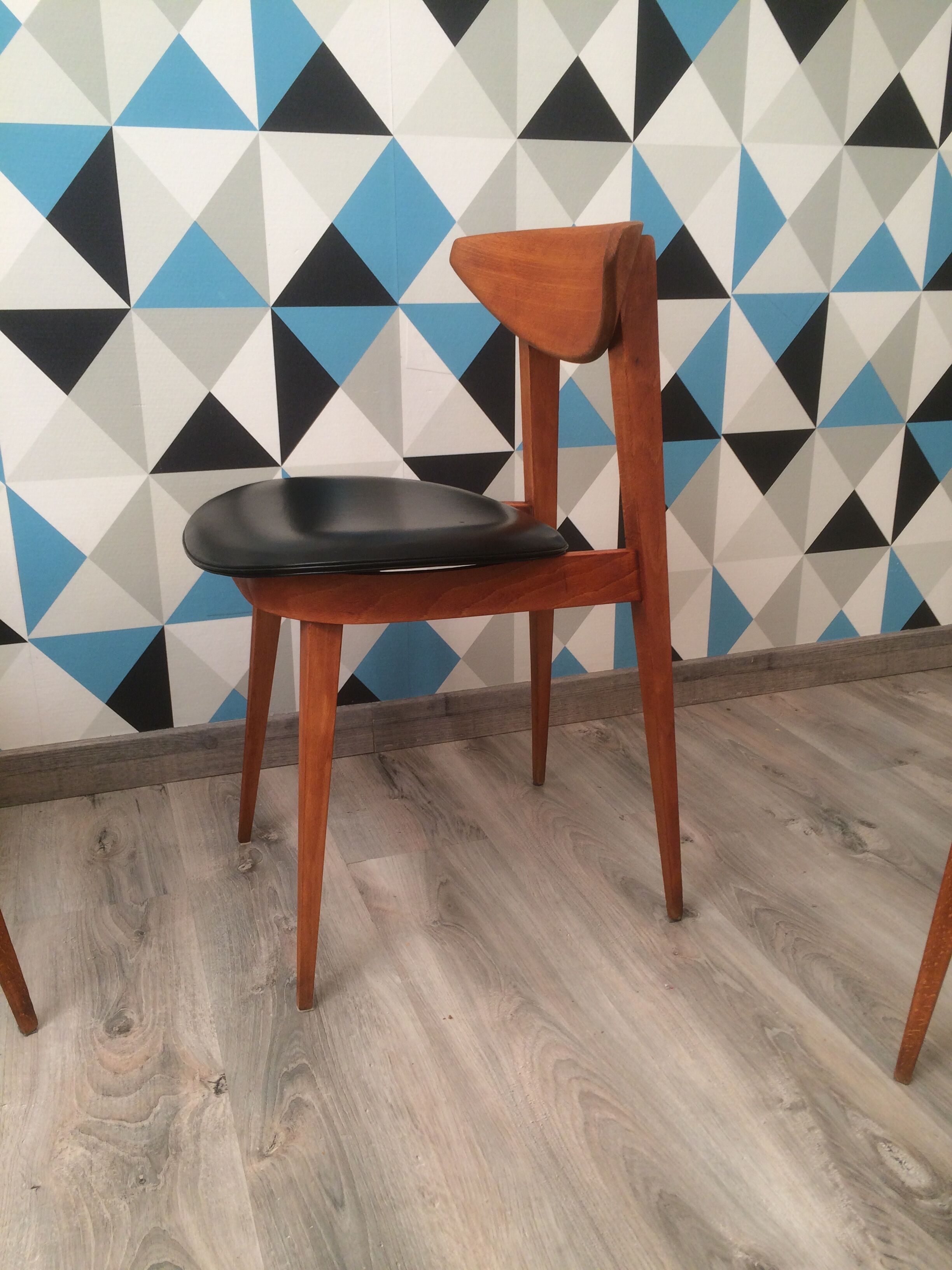Chaises modèle "fontaria" de chez baumann vers 1970