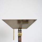 Floor lamp in gilded brass