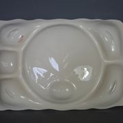 Christian Dior silent servant dish, crudités or aioli large format 67x43 cm SB