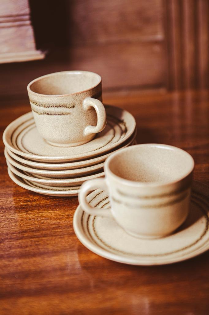 Stoneware service "Atelier d'Art" Sarreguemines France