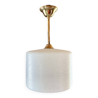 Lustre, suspension, plafonnier vintage, design "Maison Lunel", année 60