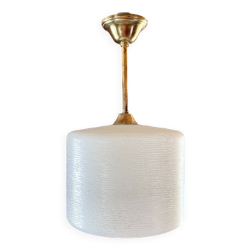 Lustre, suspension, plafonnier vintage, design "Maison Lunel", année 60